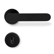 Poignée De Porte Vibe Grip - Norme Scandinave - Noir Mat