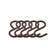 Patère Aveny - 5-p - Laiton Bruni