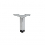 Pied de meuble 201 - 25X25 - Chrome