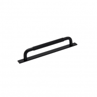 Poignée Helix Stripe/Plaque Arrière - Noir Mat
