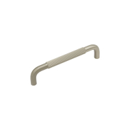 Poignée Helix Stripe - Fini Aspect Inoxydable