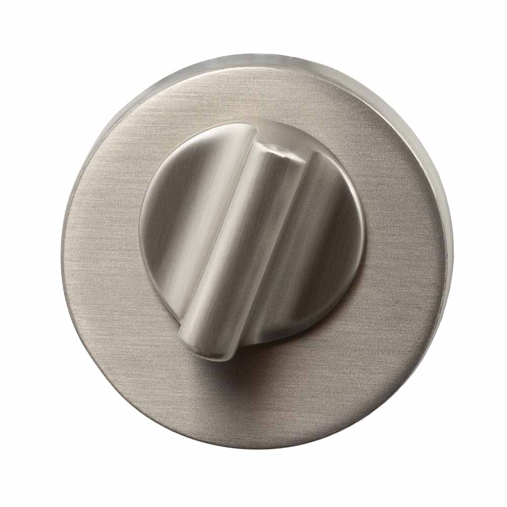Verrou Porte WC R - Finition Acier Inoxydable