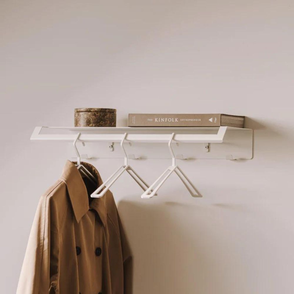 Porte-chapeaux - Blanc