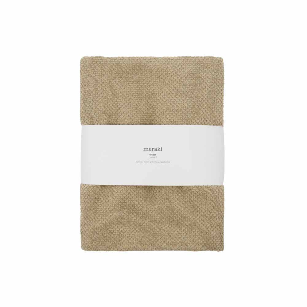Serviette Solid - 50X100cm - Safari Paquet De 2