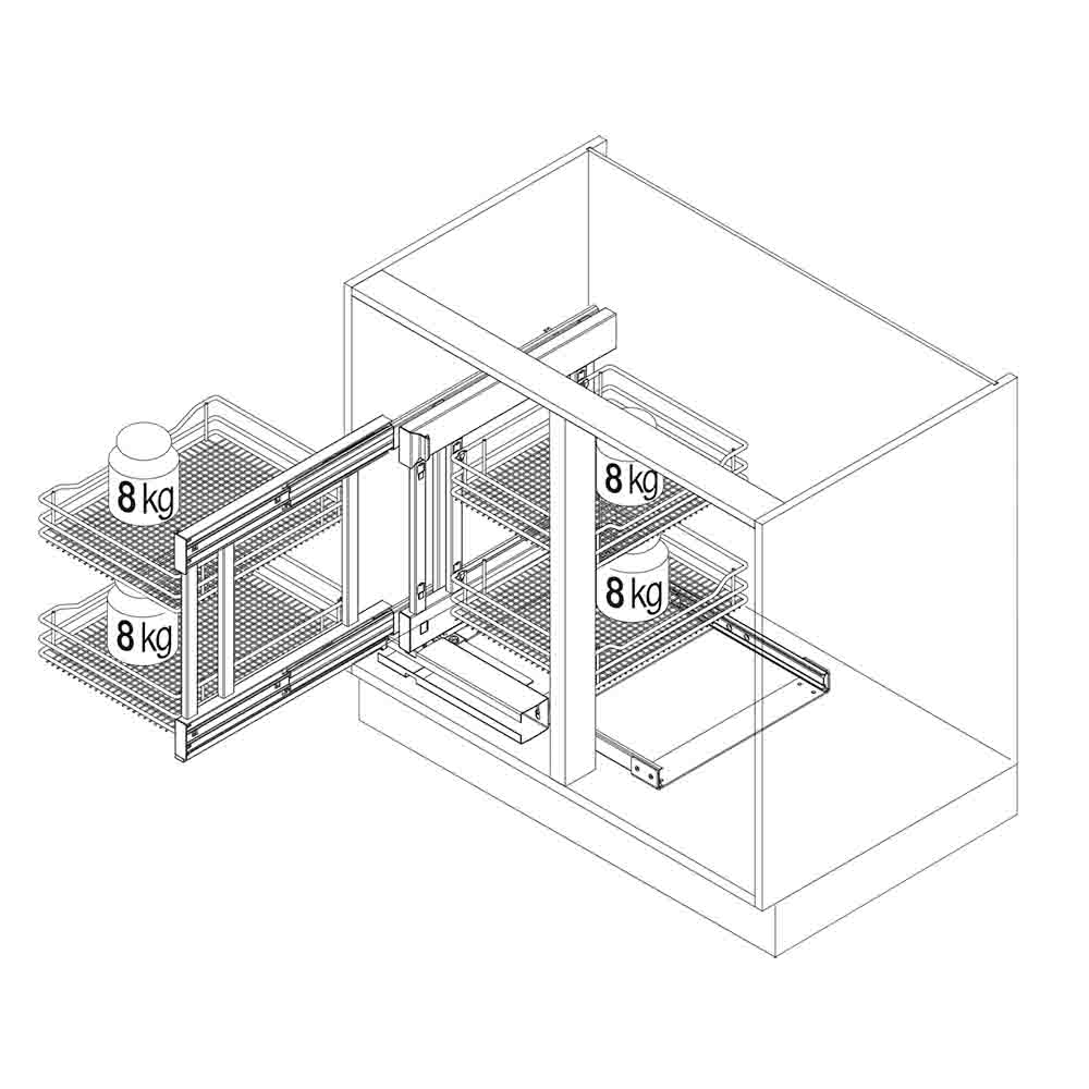 Extrait Pour Armoires D'angle - Flex Corner
