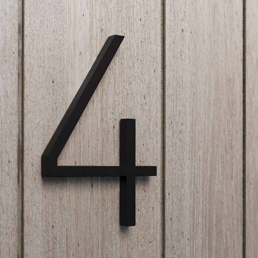 Numero Maison Contemporary - 4 - Noir