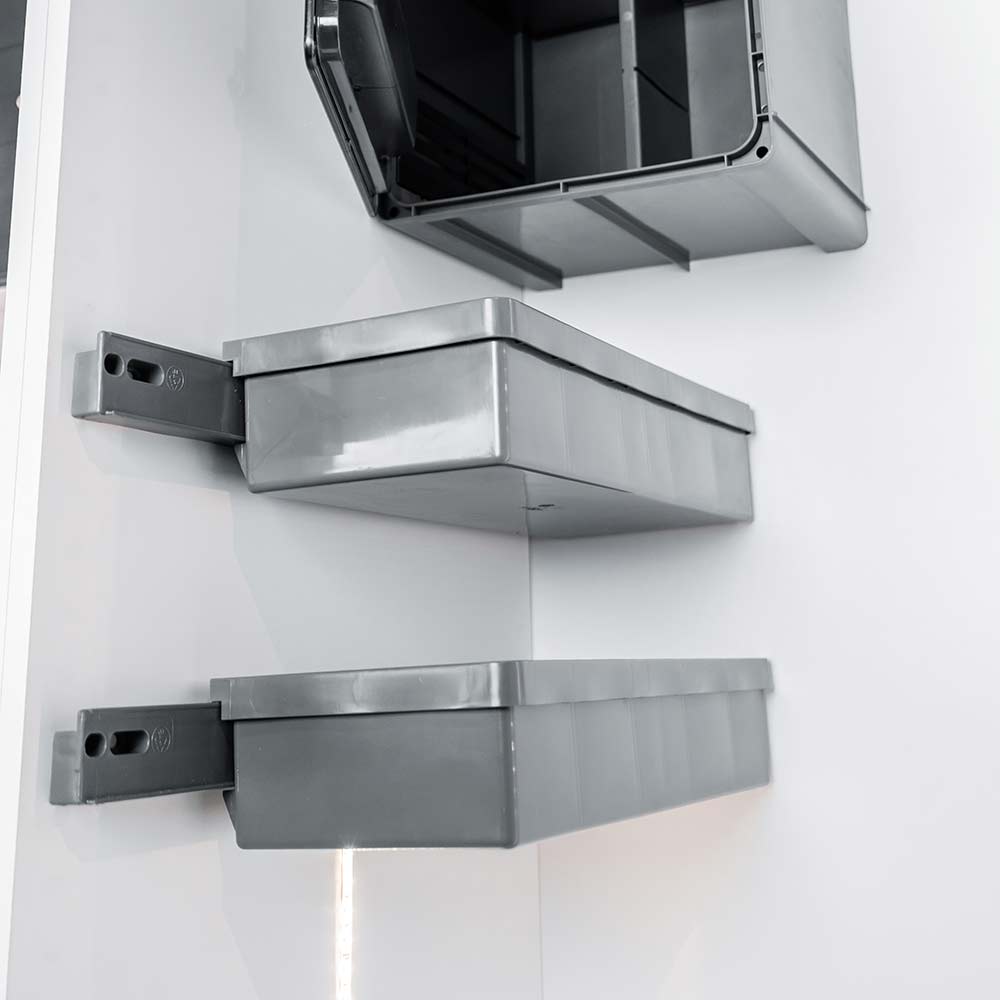 Plateau D'armoire De Nettoyage - Gris Foncé