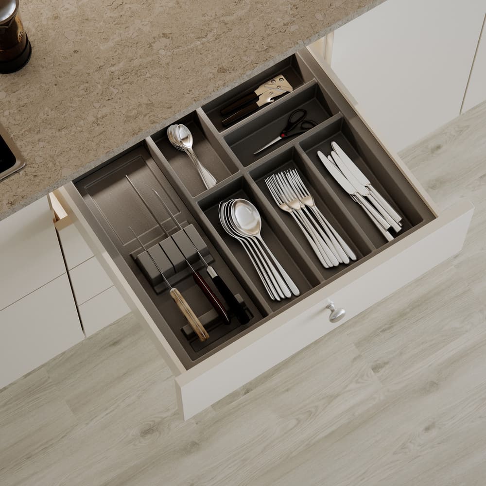 Range-Couteaux Basic - Gris orion