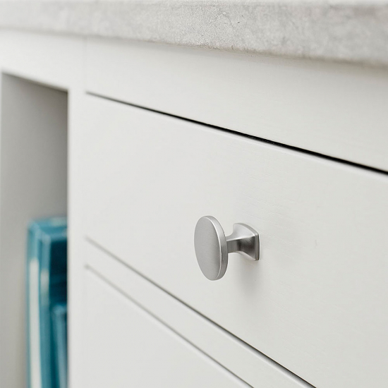 Bouton Classic - Fini En Acier Inoxydable
