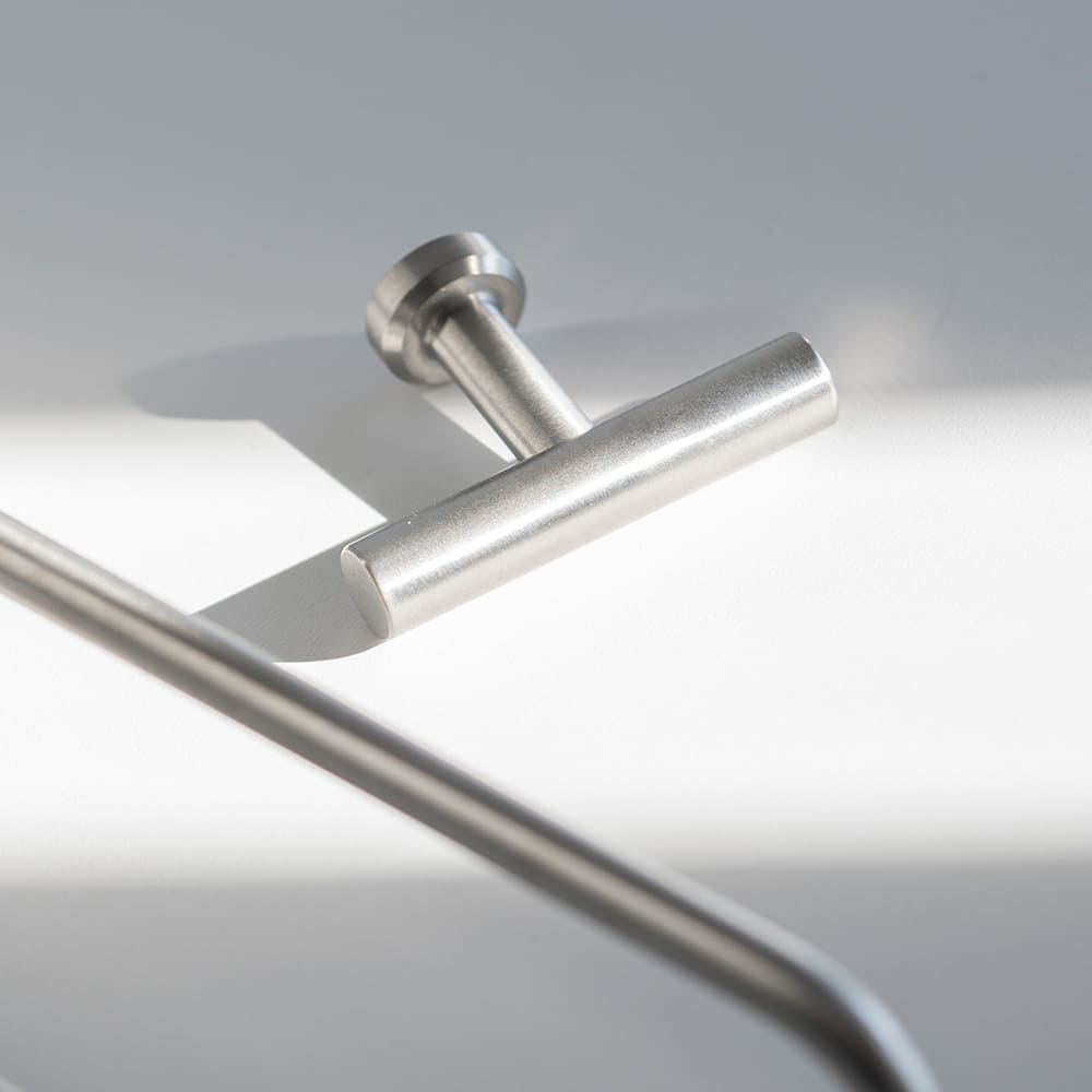 Bouton T Viva - Inox Brossé