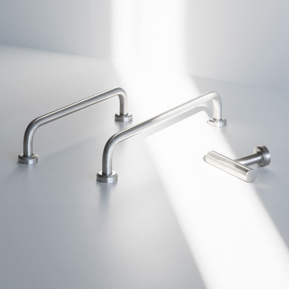 Bouton T Viva - Inox Brossé