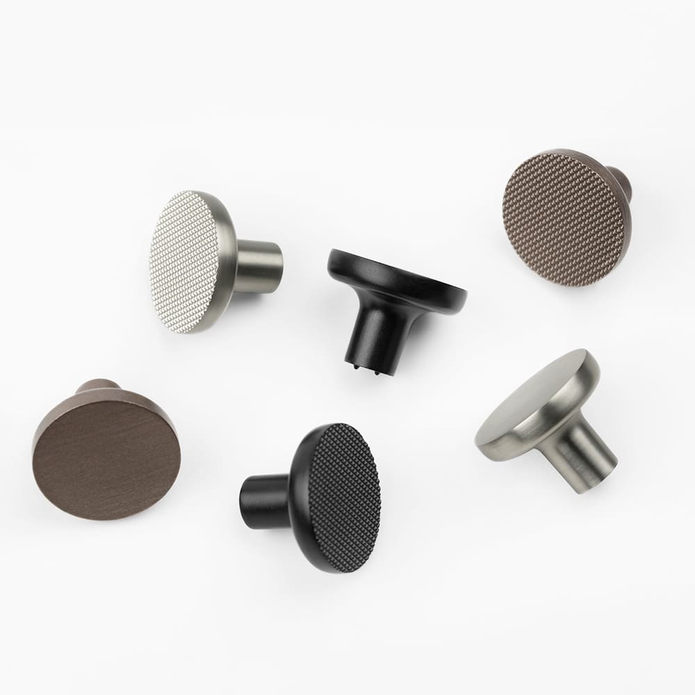 Bouton Vibe Grip - Aspect Inoxydable
