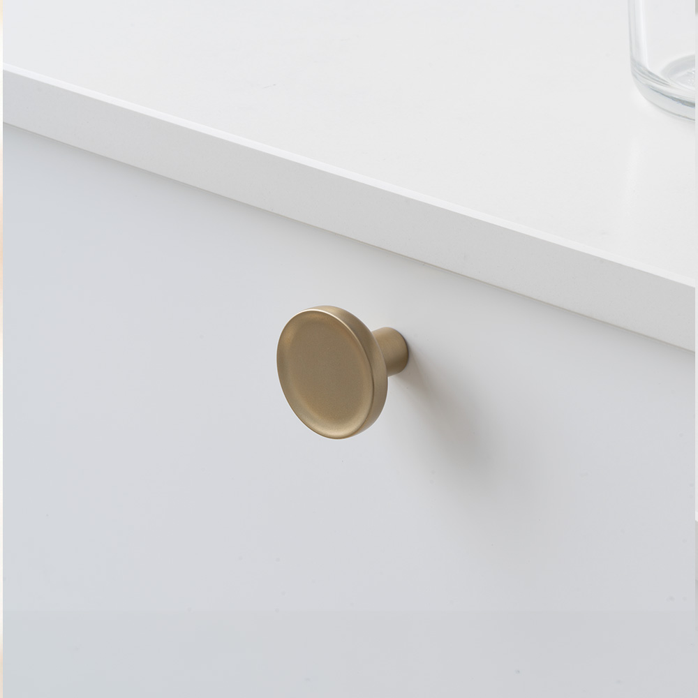 Bouton Vibe Soft - 38mm - Or Brossé