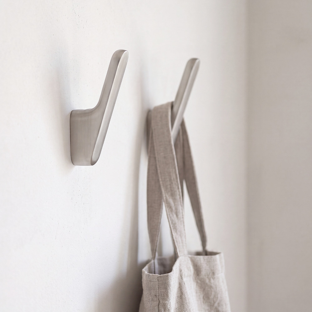 Patère Vibe Soft - Aspect Inoxydable