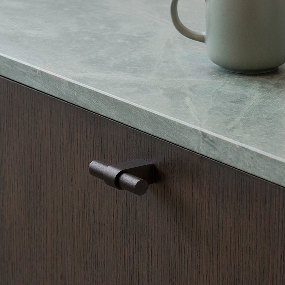 Bouton T Trace - Bronze Foncé