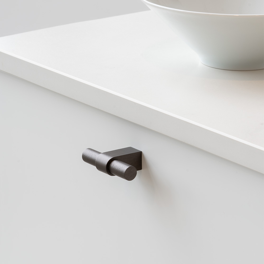Bouton T Trace - Bronze Foncé