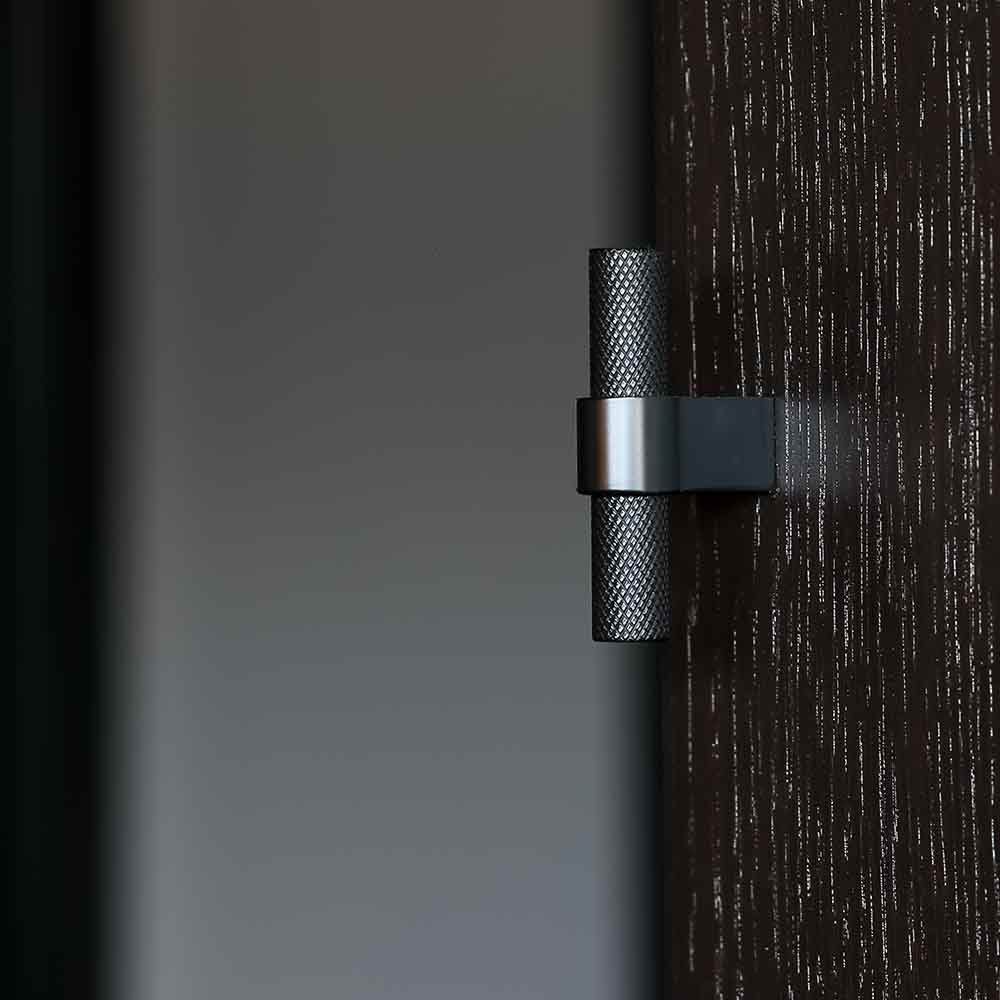 Bouton T Helix - Noir Mat