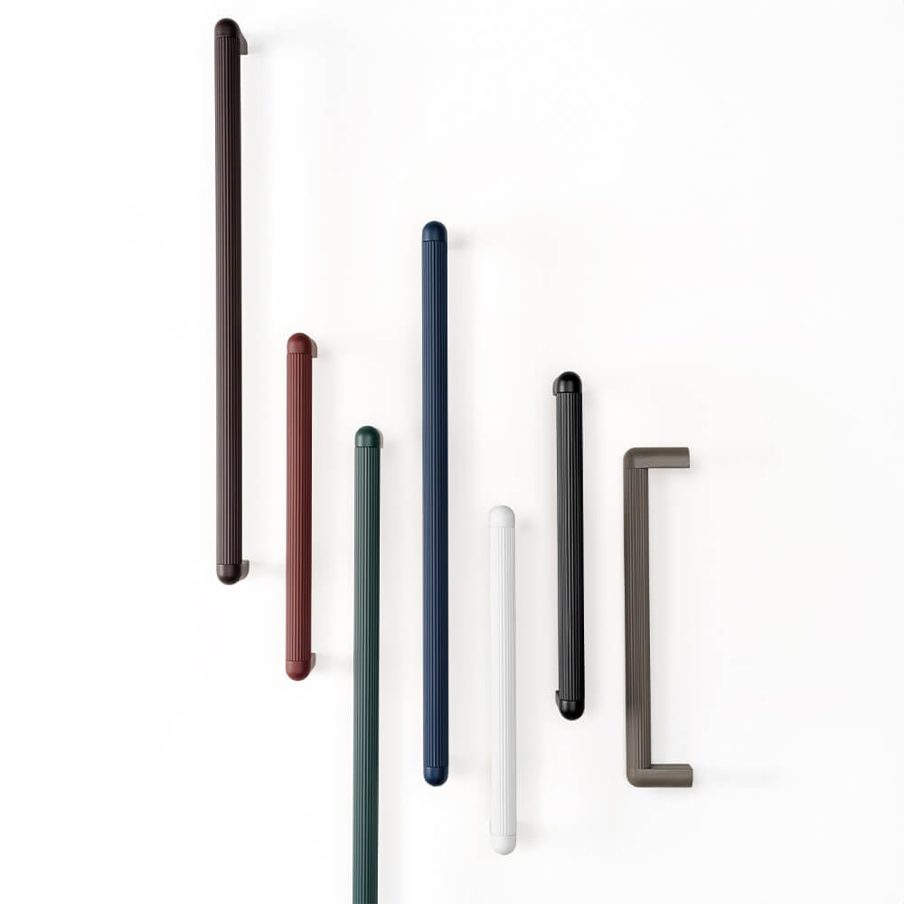 Poignée Riss Mini - 192mm -Bleu nuit