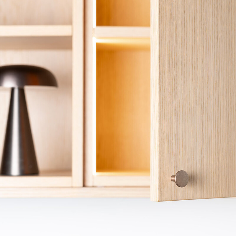 Bouton Lund - 25mm - Bronze Brossé