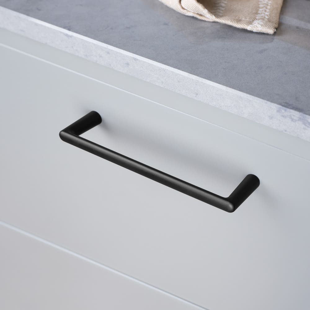 Poignée Bob - 160mm - Noir Mat
