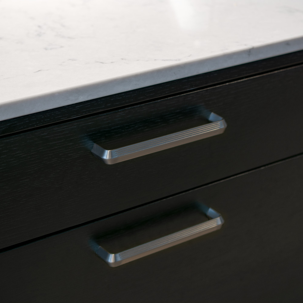 Poignée Lines - 160mm - Anthracite brossé mat