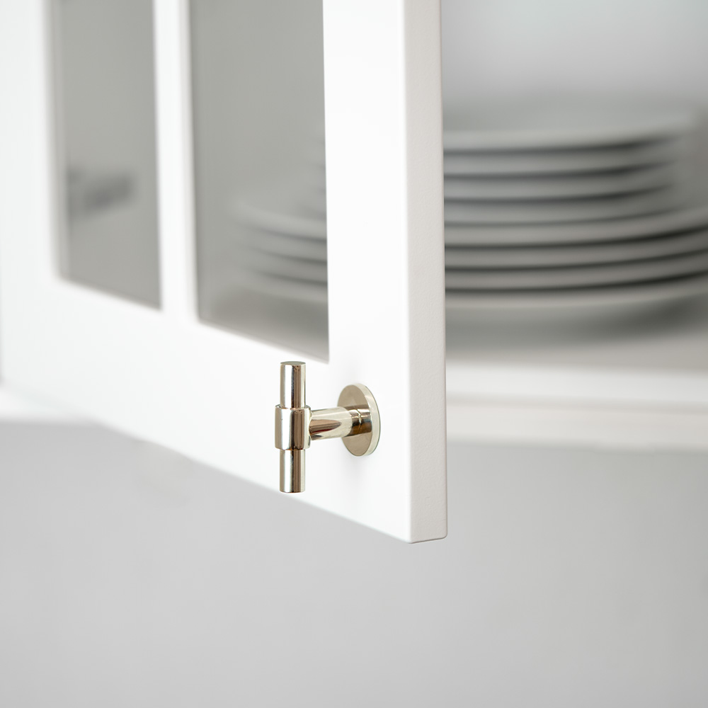 Bouton T Uniform - Nickel Poli