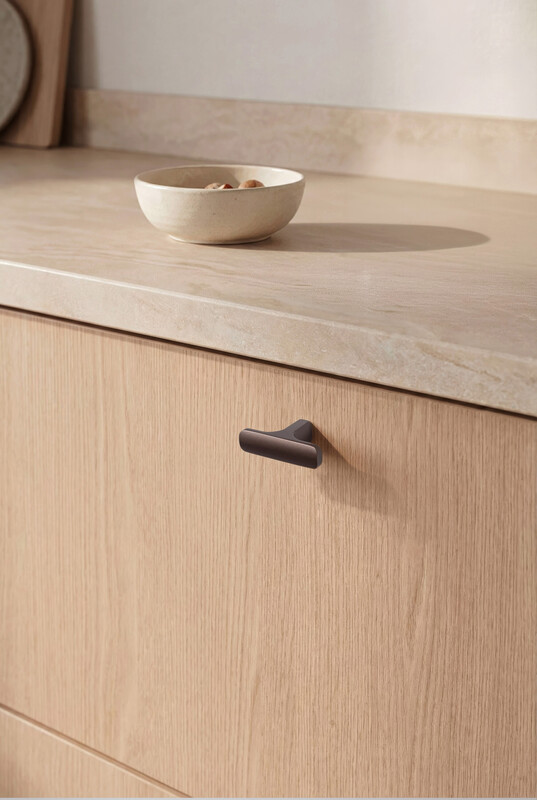 Bouton T Ethel - Bronze Chaud