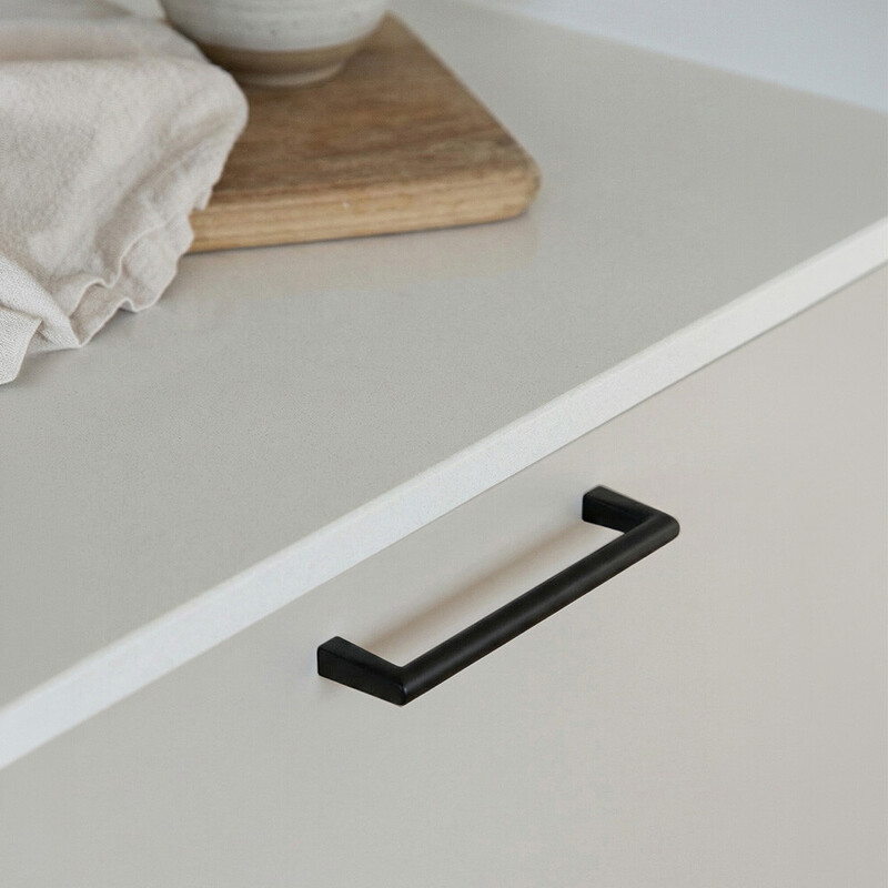 Poignée Agnes - 128mm - Noir Mat