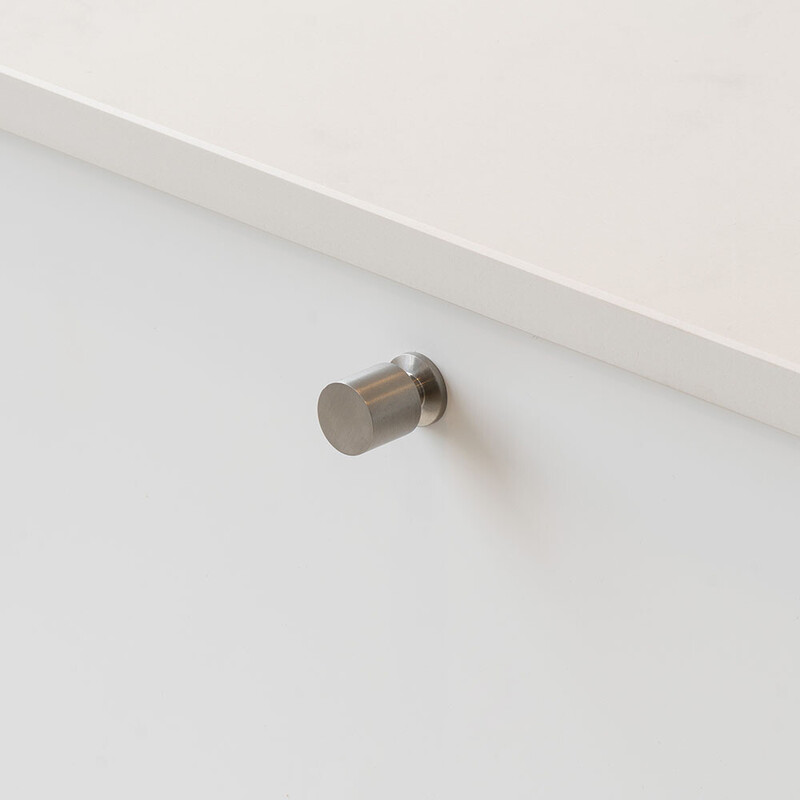 Bouton Solo - 21mm - Inox Brossé