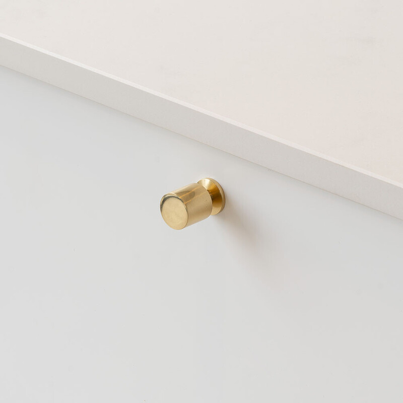 Bouton Solo - 21mm - Laiton Poli
