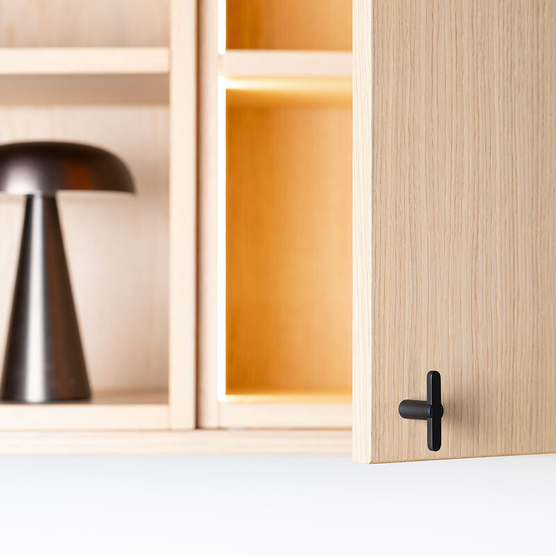 Bouton T Flow - Noir Mat