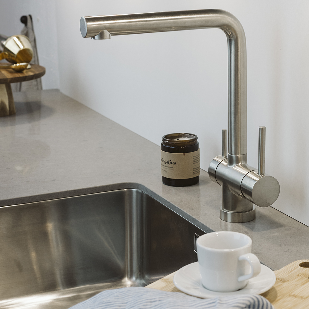 Mitigeur de Cuisine Milano - Acier Inoxydable
