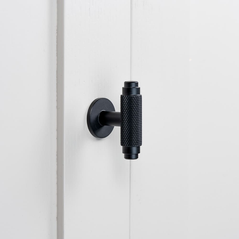 Bouton T Riff - Noir Mat