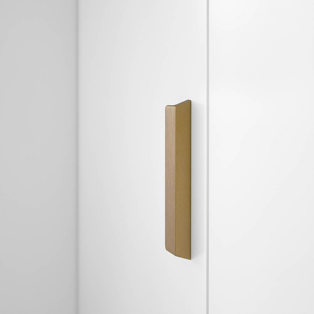 Poignée Envelope - 160mm - Laiton Brossé