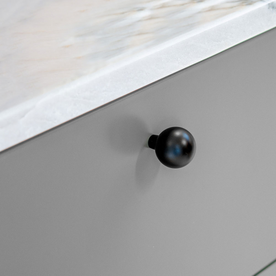 Bouton 8322 - Noir Mat
