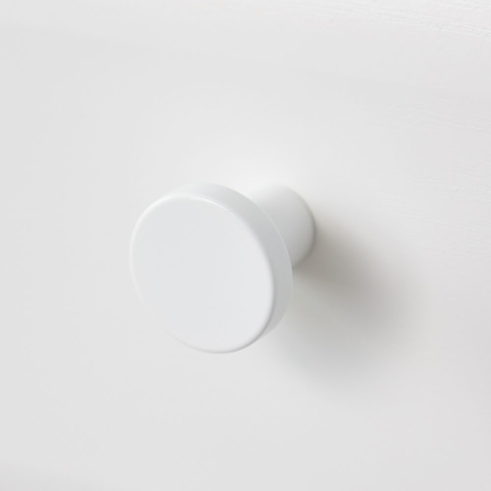 Bouton 2078 - Blanc Mat