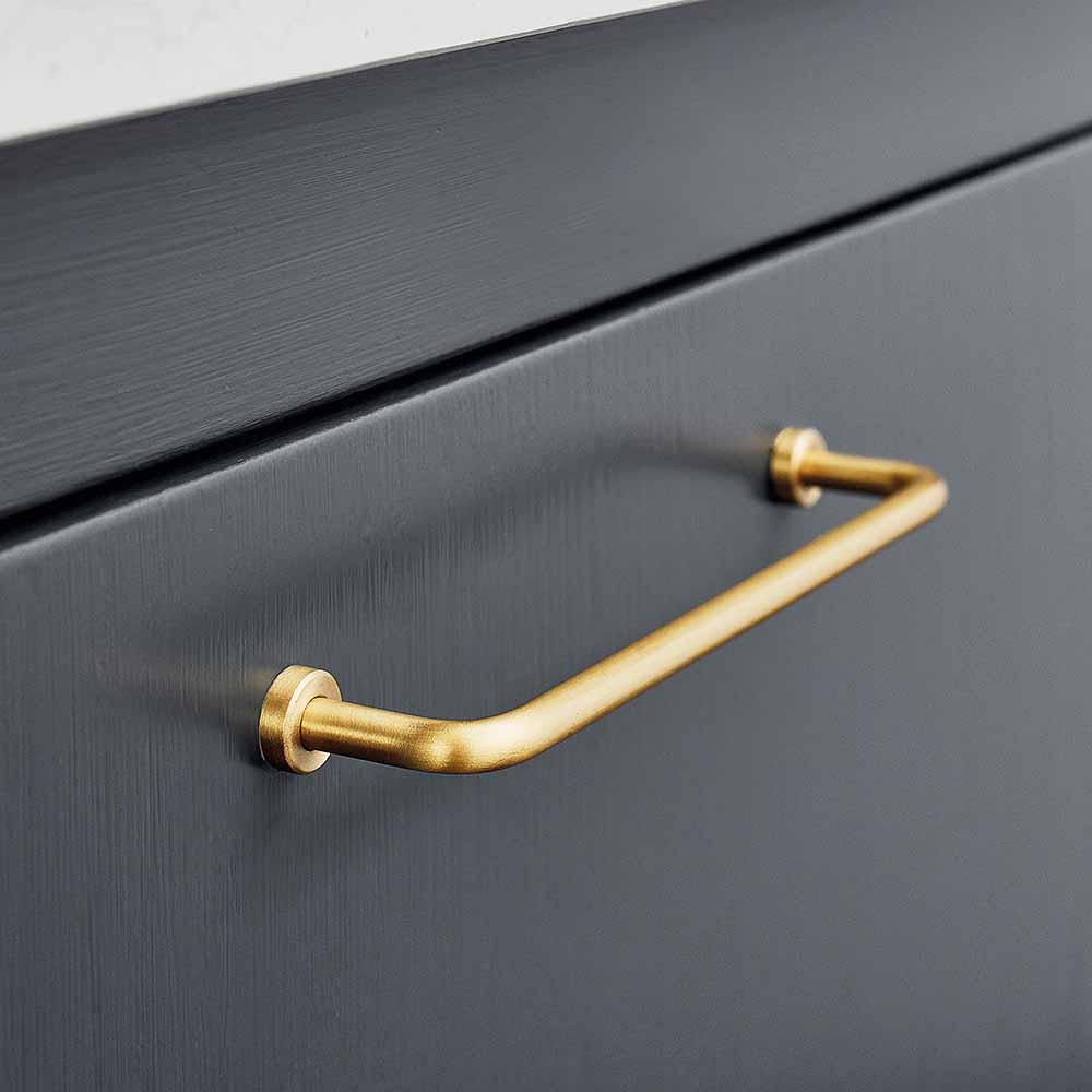 Poignée Lounge - 160mm - Laiton Poli