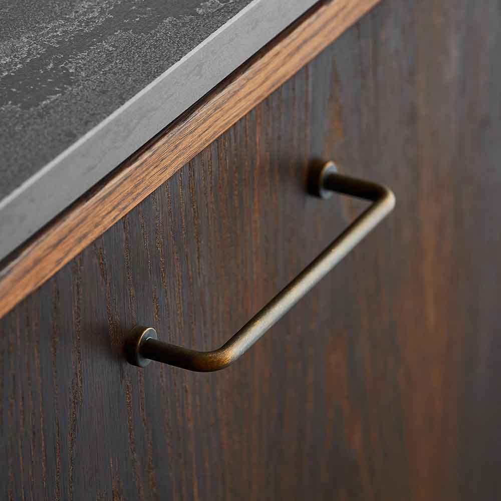 Poignée Lounge - 160mm - Brun Antique