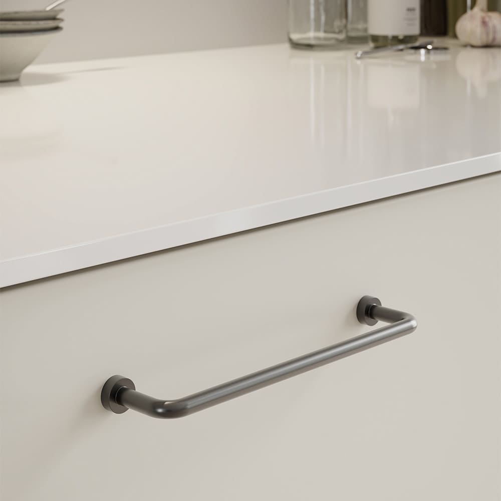 Poignée Lounge - 160mm - Gunmetal