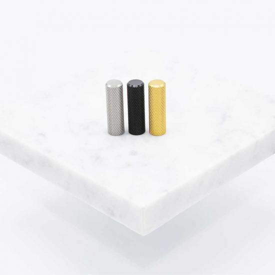 Bouton Graf Mini - Fini Acier Inoxydable