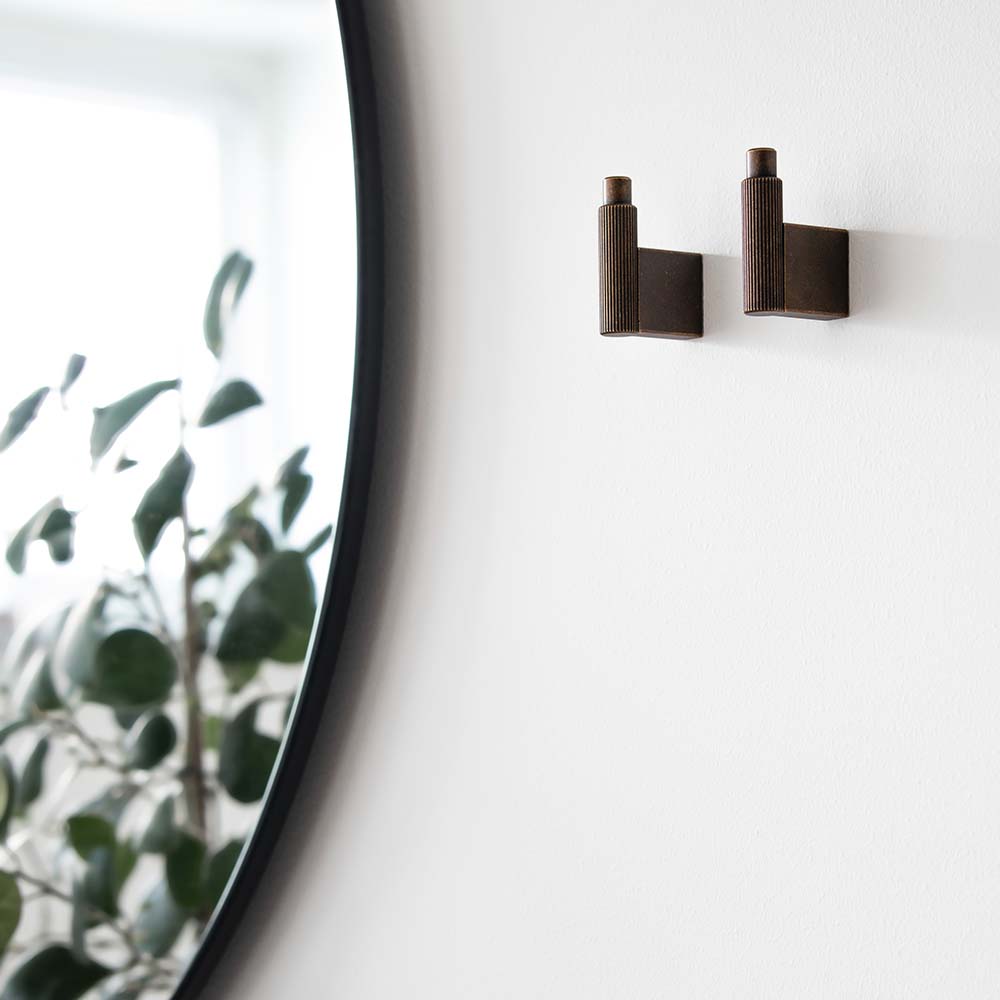 Patère Arpa - Laiton Antique