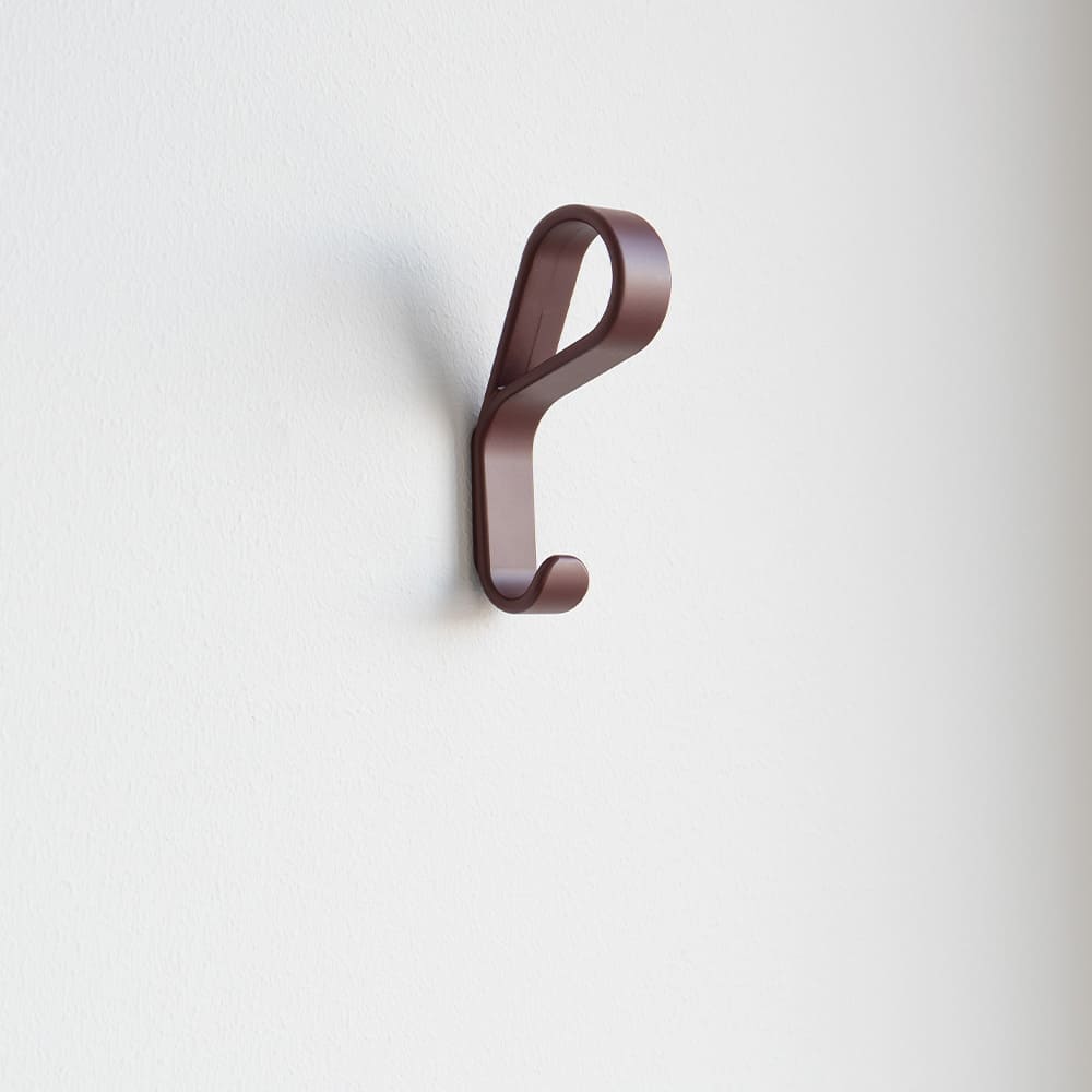 Patère Belt - Rouge Volcanique