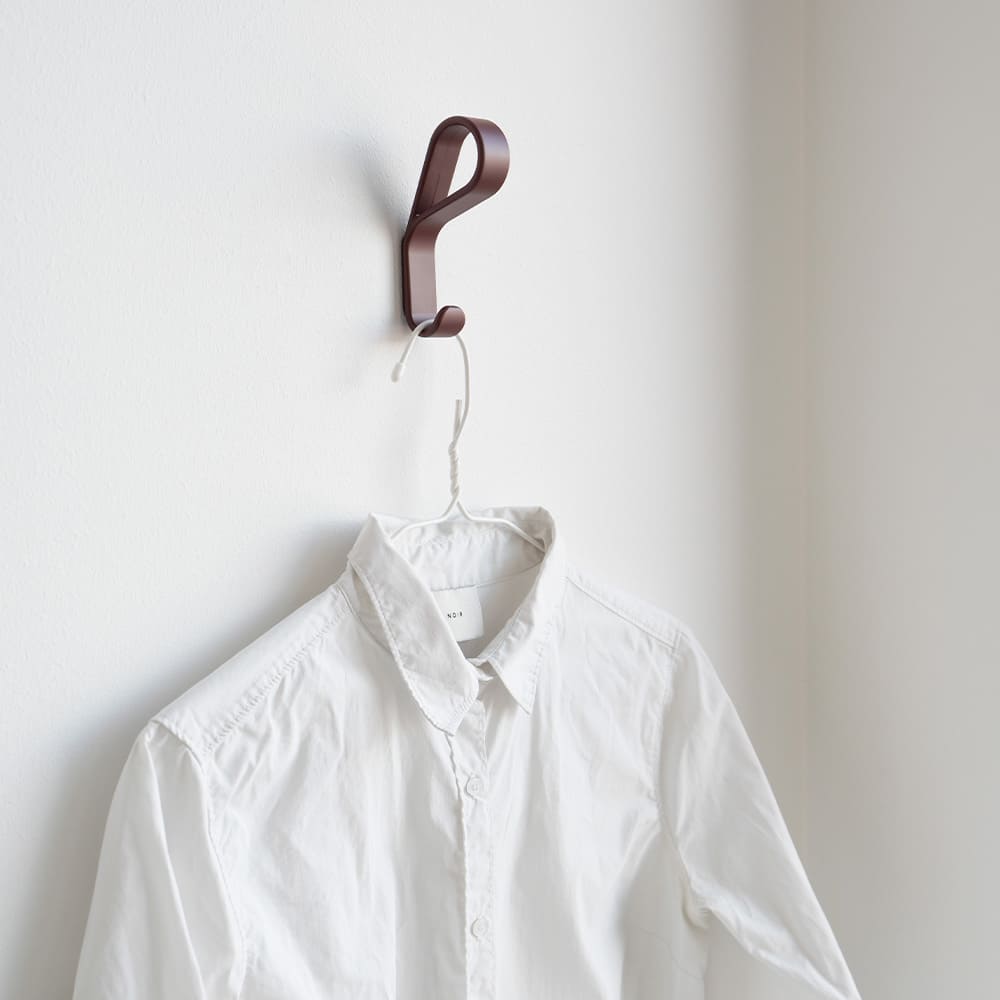 Patère Belt - Rouge Volcanique