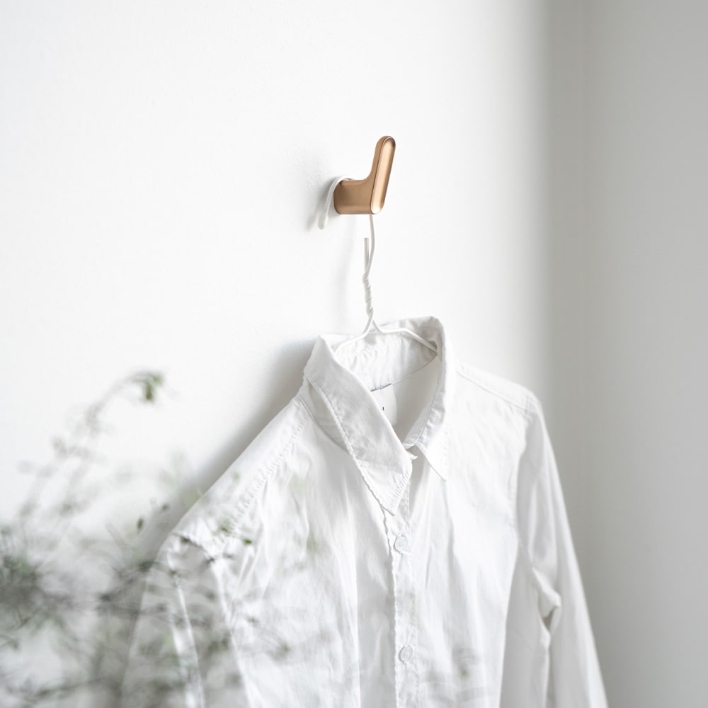 Patère Luv - Laiton Brossé