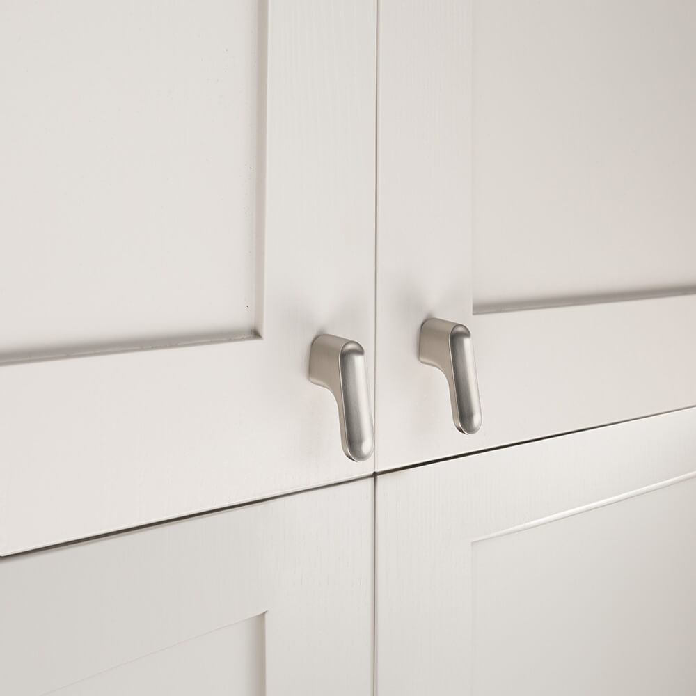 Bouton Luv - Aspect Inox