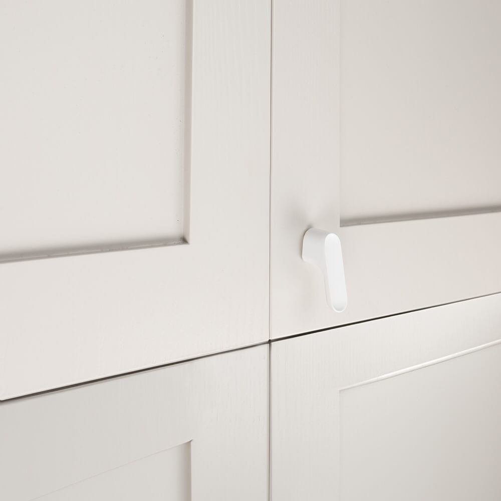 Bouton Luv - Blanc Mat