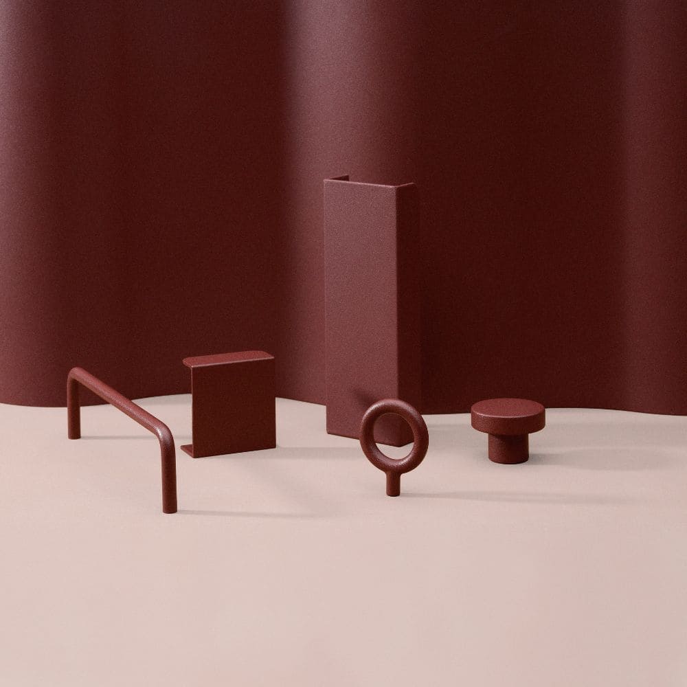 Poignée Toniton Thread - Reddish Brown