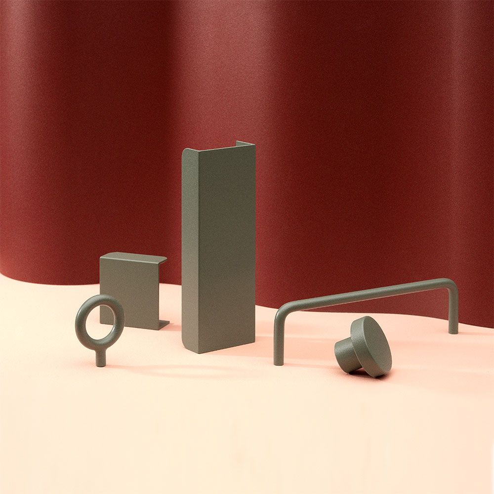 Poignée Toniton Hide - Ash Green