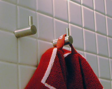 Crochet simple Stay - Aspect Inoxydable Brossé