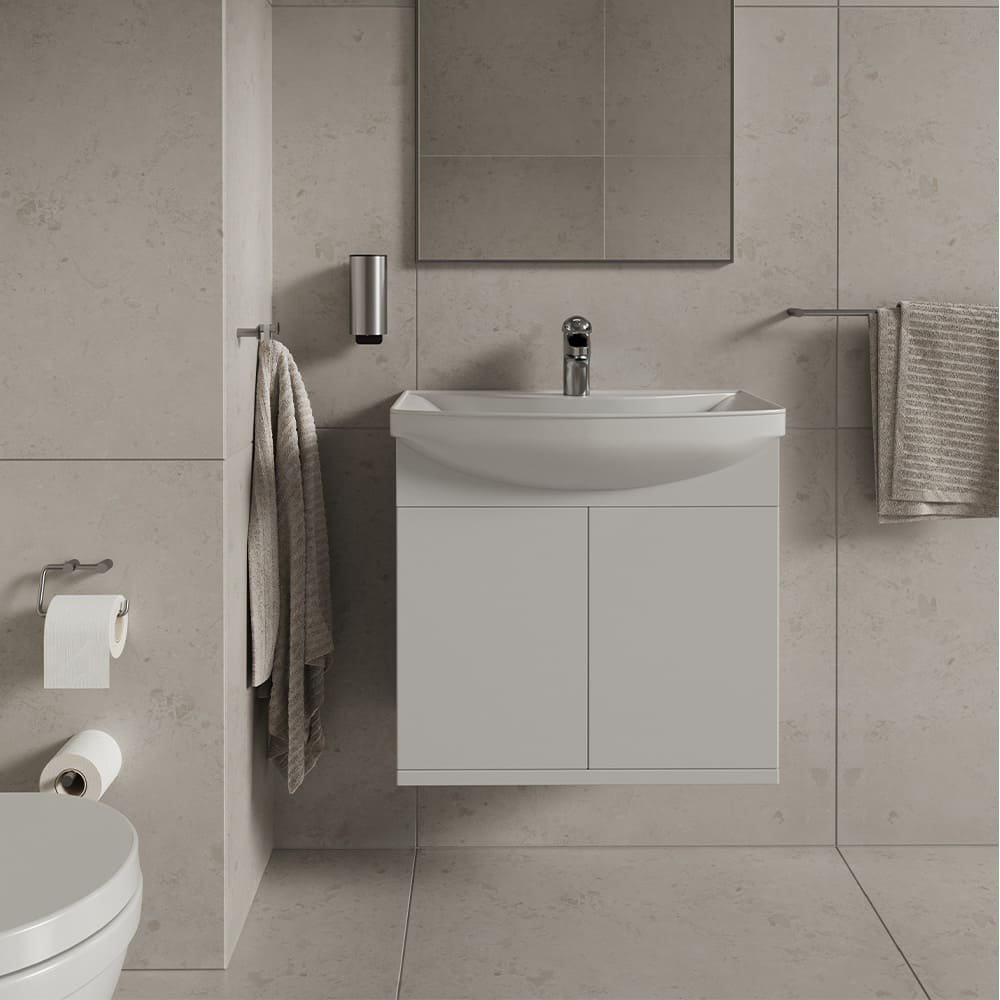 Porte Papier Toilette Stay - Inox Brossé